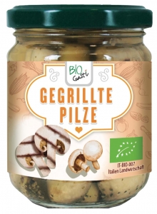 GEGRILLTE PILZE IN OLIVENÖL
